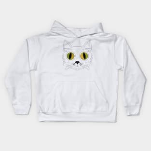 Big Eyed Cat V3 Kids Hoodie